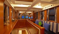 Sailing yacht Germania Nova -  Wheelhouse